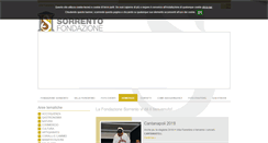 Desktop Screenshot of fondazionesorrento.com